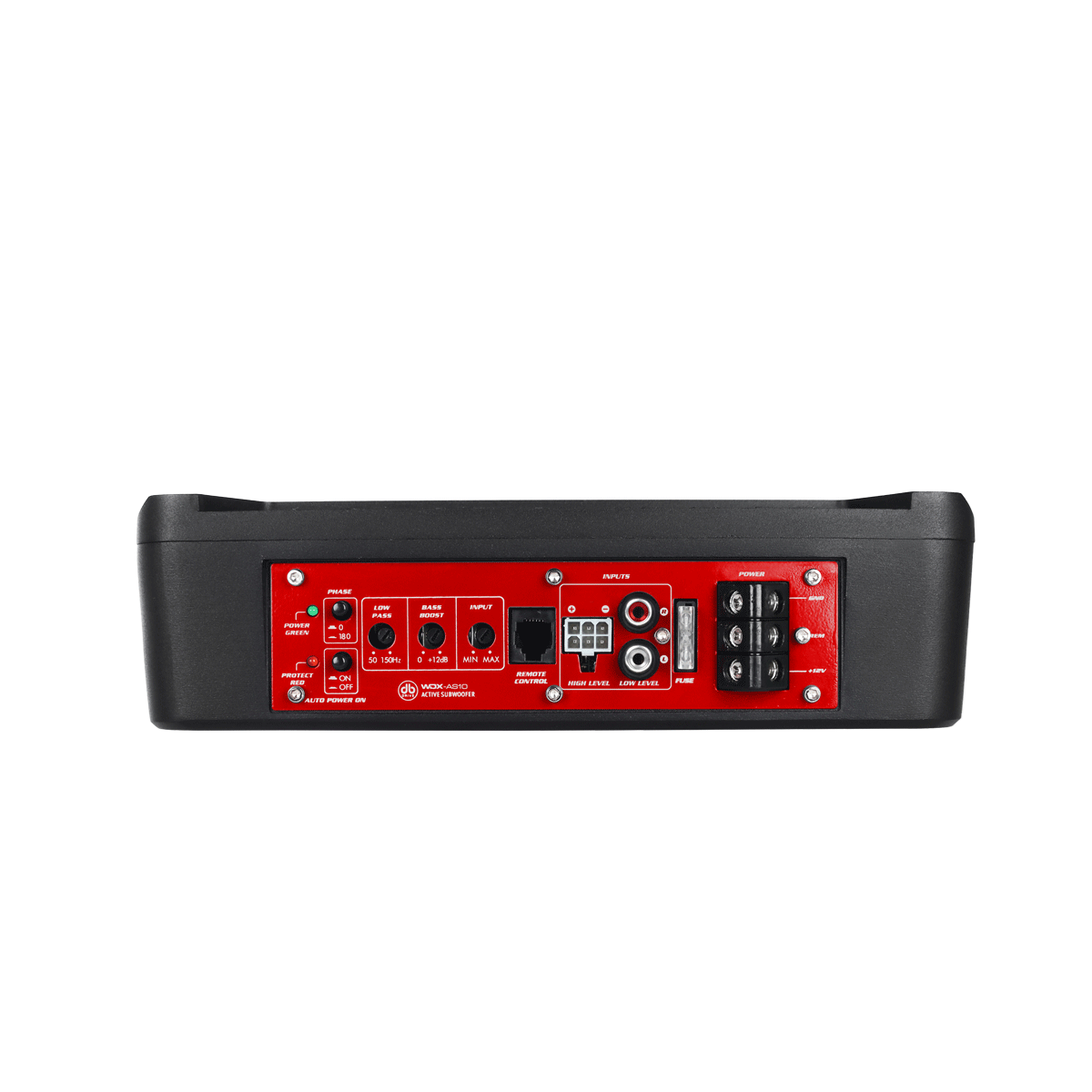 Subwoofer Plano Amplificado Db Drive Wdx-as10 900w Control