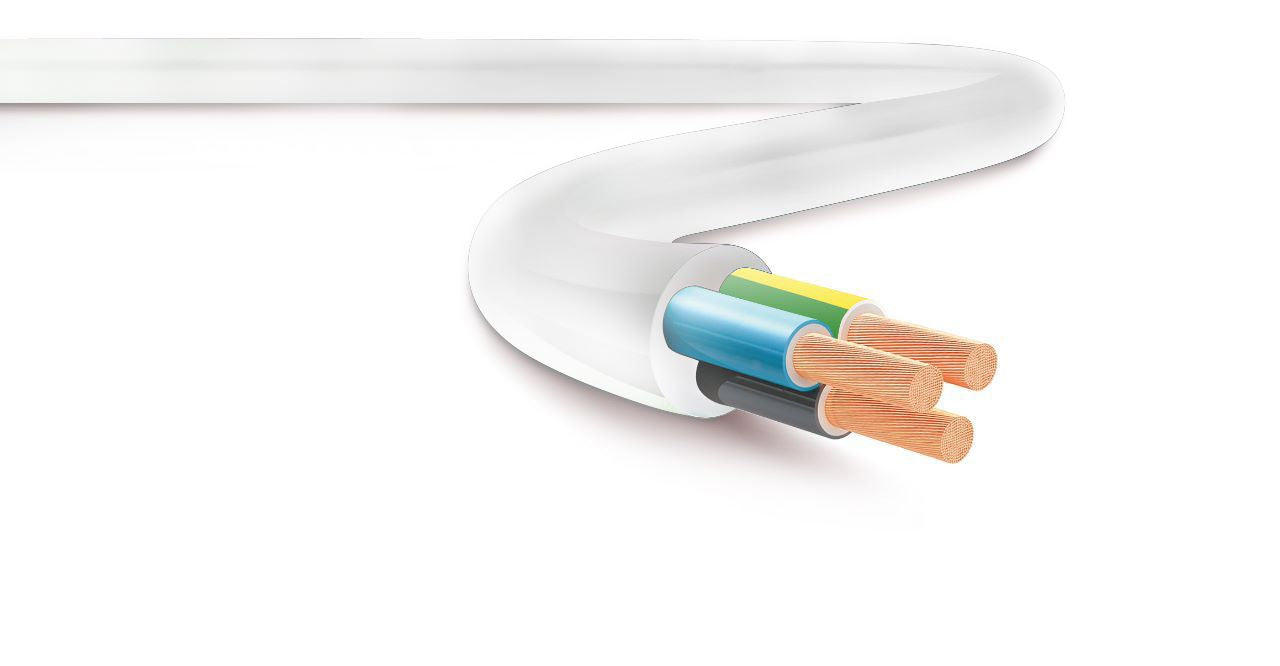Cable eléctrico 3x0.75 HO5VV-F de 10 metros