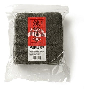 Alga Nori Gold Sushi Pack 100 Laminas | Producto Original