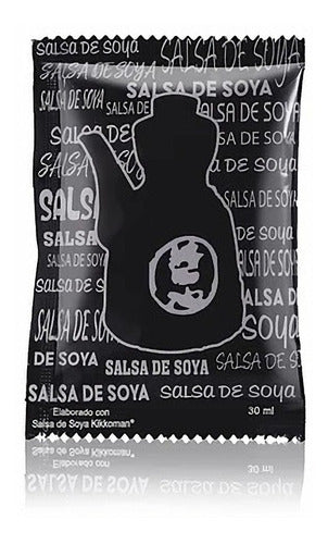 Sachet Soya Kikkoman 30 Ml X 200 Unidades | Sushi | Chino