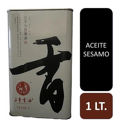 Aceite De Sesamo Lata 1 Lt Sushi | Oriental | Chino