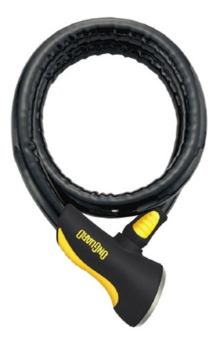 Candado Moto Onguard Moto Rottweiler Negro