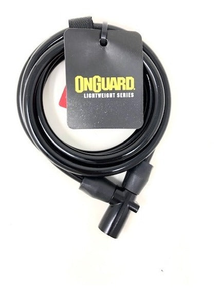 Candado On Guard Espiral C/llave 150x8m