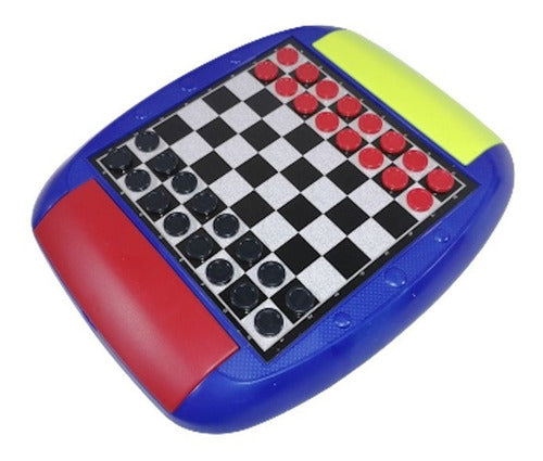 Juego De Mesa 7 X 1 Damas | Ajedrez | Backgammon | Ludo | Es