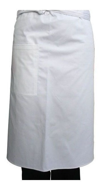 Mandil Clásico Blanco Chef
