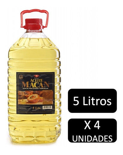 Pack X 4 Aceite De Freir 5 Lts