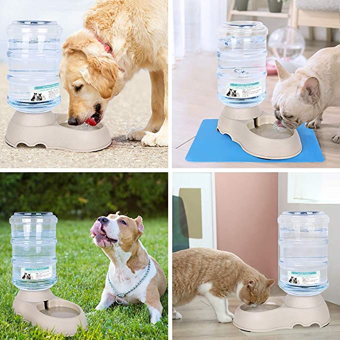 Dispensador Agua Mascotas Perro Gato 3.8 L Automatico