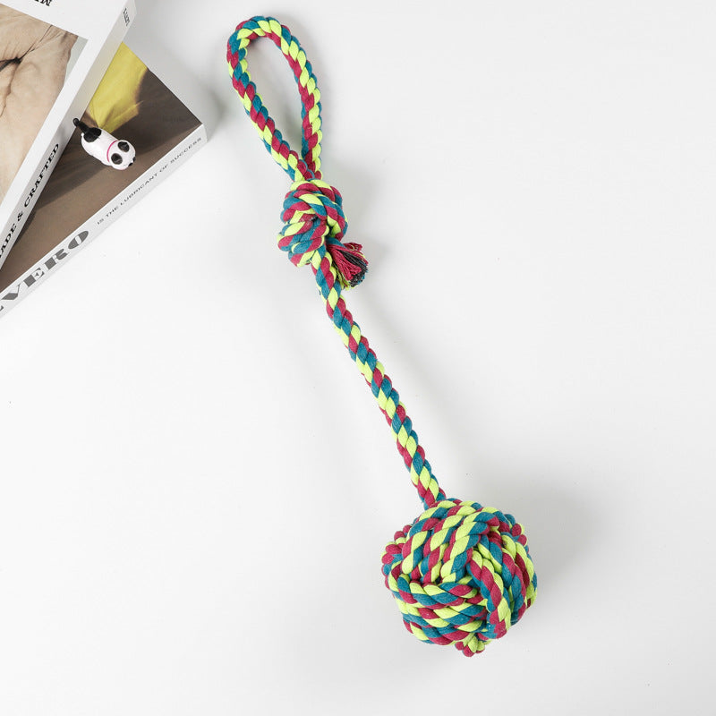 Juguete De Cuerda Pelota Para Perros Mascotas