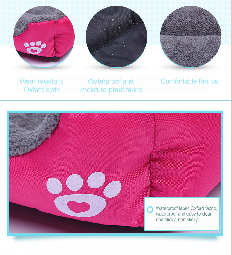 Cama Mascota Ultrasuave Gato Perro 95 CM Xxl
