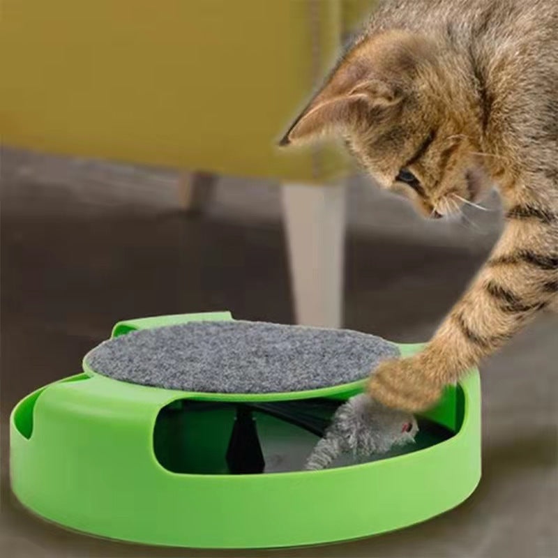 Juguete Gato | Mascotas Atrapa Ratón Interactivo