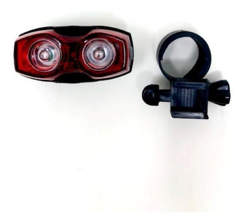 Luz De Seguridad Para Bicicleta Radical Mountain Roja 7 Fun