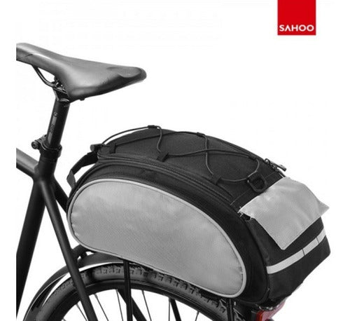 Bolso Parrilla Para Bicicleta Roswheel Negro