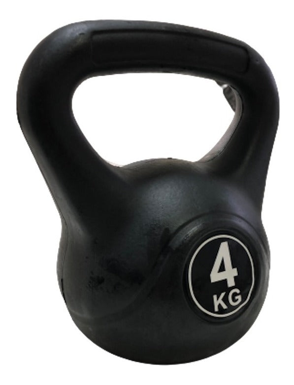 Pesa Rusa Kettlebell Resina 4 Kg | Entrenamiento | Crossfit
