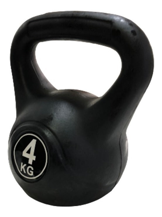 Pesa Rusa Kettlebell Resina 4 Kg | Entrenamiento | Crossfit
