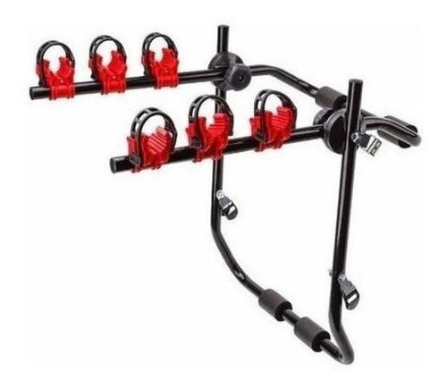 Porta Bicicleta Soporte Carga 3 Bici Para Auto Camioneta