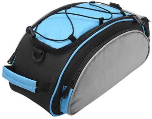 Bolso Parrilla Para Bicicleta Roswheel Azul