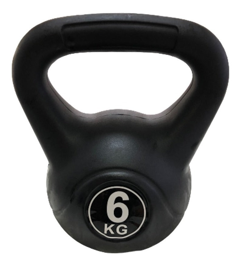 Pesa Rusa Kettlebell Resina 6 Kg | Entrenamiento | Crossfit