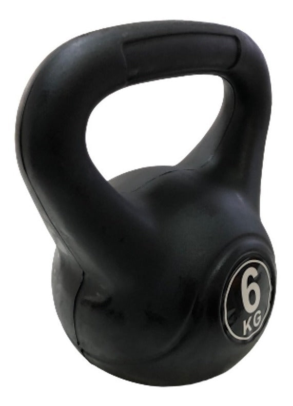 Pesa Rusa Kettlebell Resina 6 Kg | Entrenamiento | Crossfit