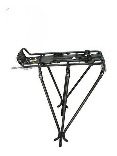 Parrilla Bicicleta Aluminio 29 Disco + Luz Trasera