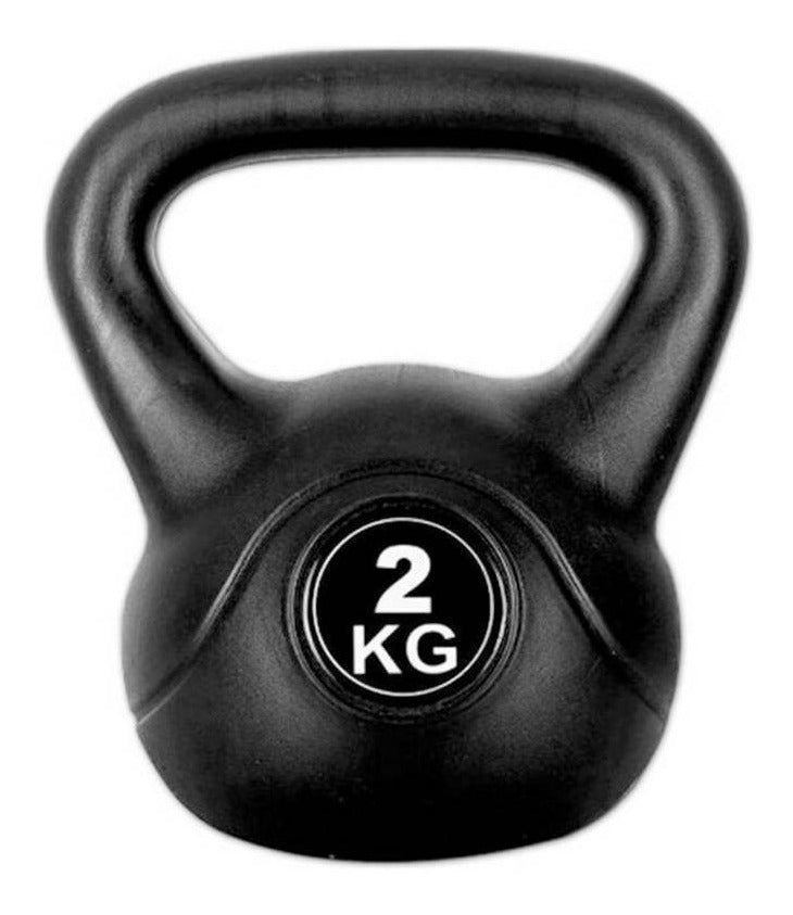 Pesa Rusa Kettlebell Resina 2 Kg | Entrenamiento | Crossfit