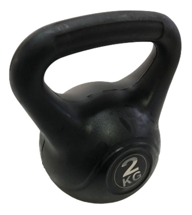 Pesa Rusa Kettlebell Resina 2 Kg | Entrenamiento | Crossfit