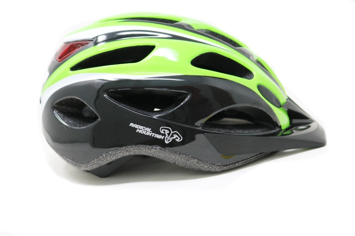 Casco Para Bicicleta Mtb Enduro Adulto Radical Mountain Led
