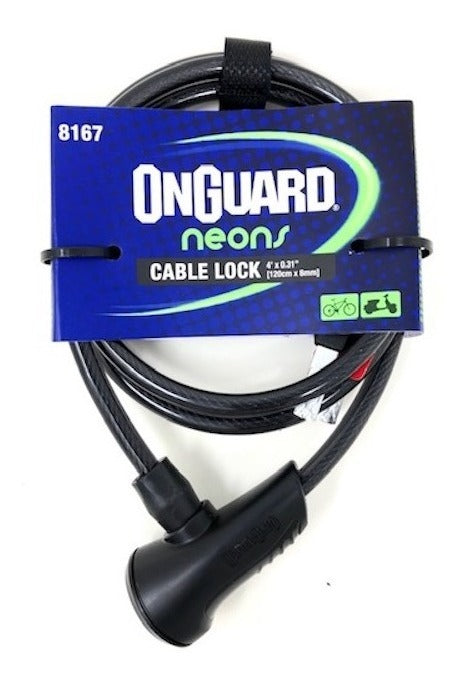 Candado Bicicleta On Guard Espiral Ns 180x12mm