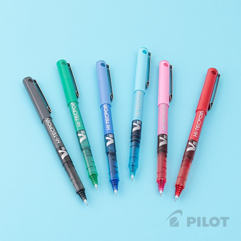 Set Lápices PILOT HI-TECPOINT V5 6 UN BXV502