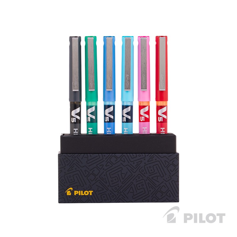 Set Lápices PILOT HI-TECPOINT V5 6 UN BXV502