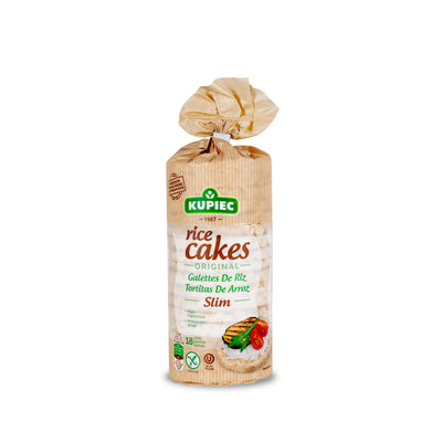 Galletas De Arroz Natural Sabor Original Kupiec Pack 6 un