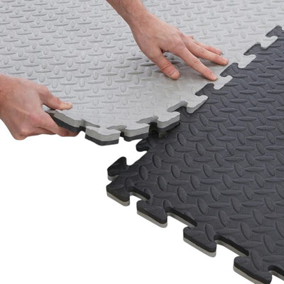 Pack X 2 Piso Tatami Goma Eva Premium 1mt X 1mt X 2 Cm Ancho