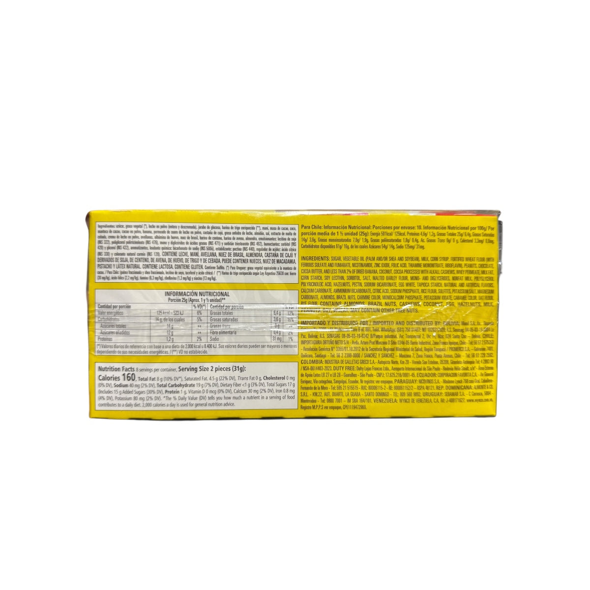 Caja Bombones Chocolate Garoto Surtido 128 g