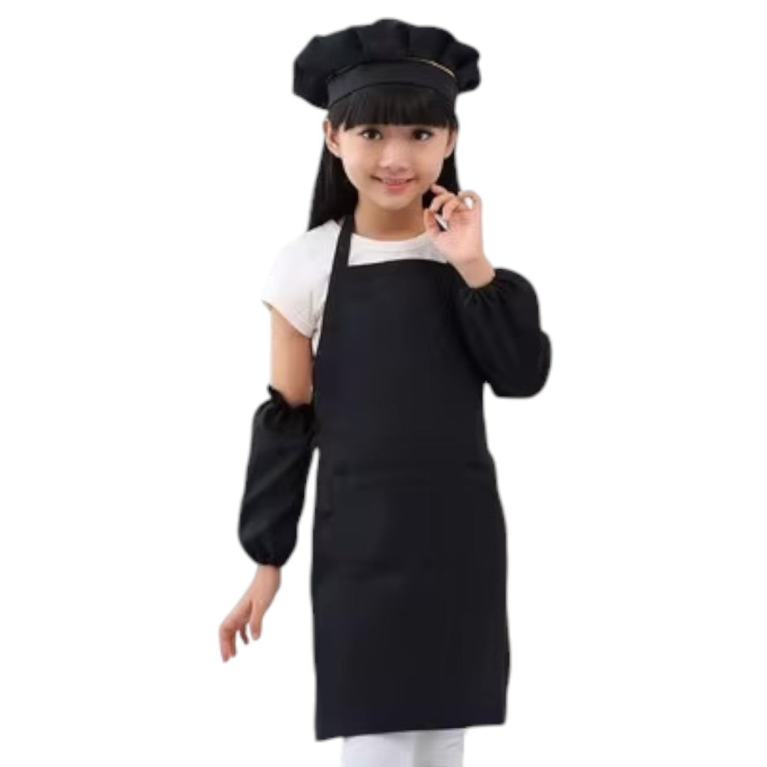 Set Delantal | Gorro | Mangas Disfraz Infantil Chef Cocina