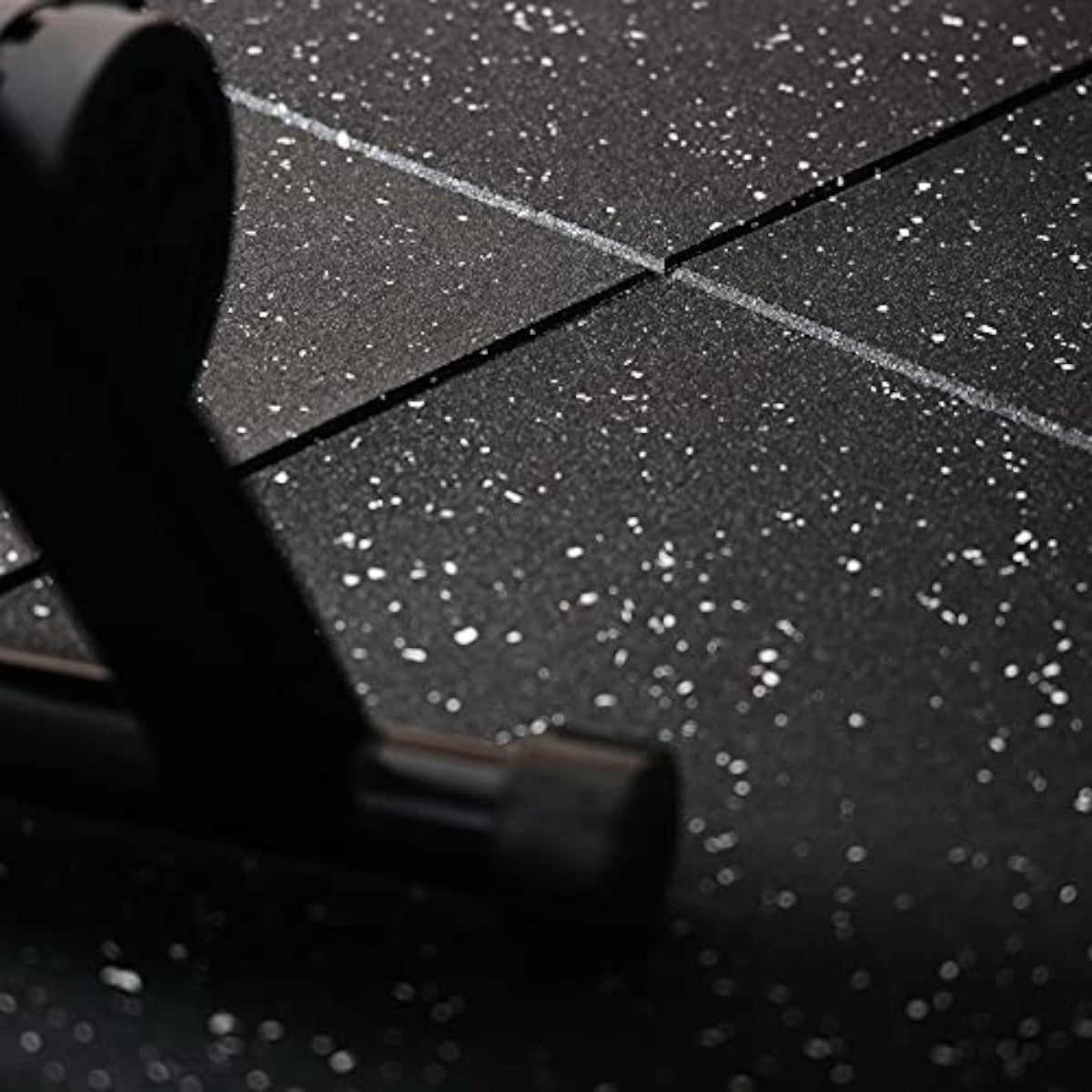 Piso Caucho Gimnasio Alto Trafico 100x100cm X 25mm