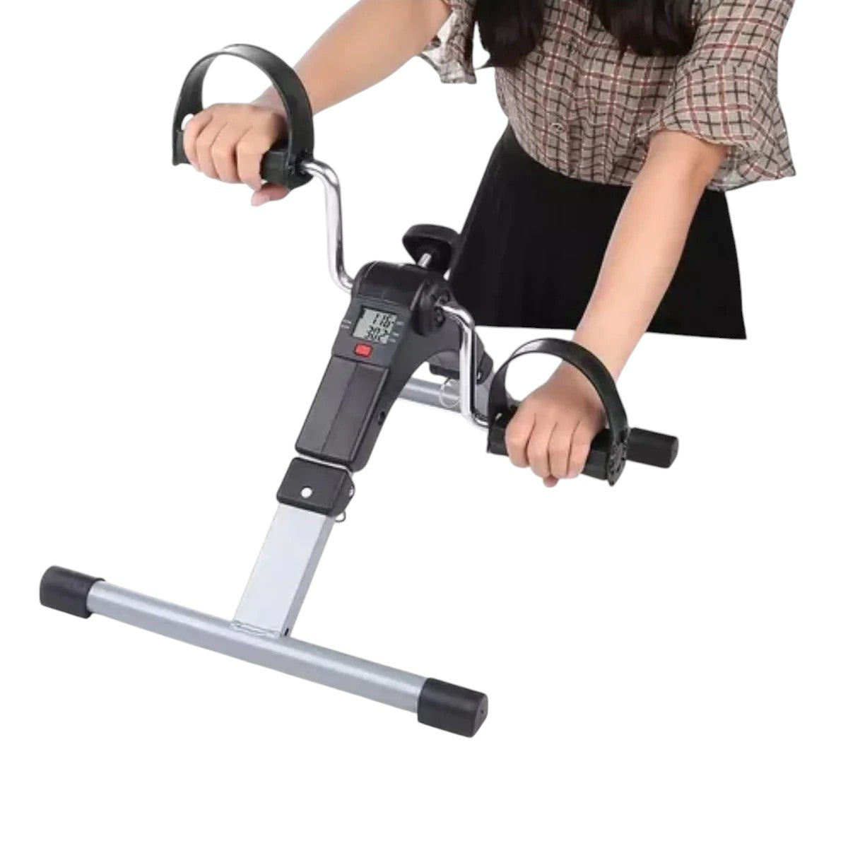 Maquina Pedalera Ejercitador Manos Y Pies Con Pantalla
