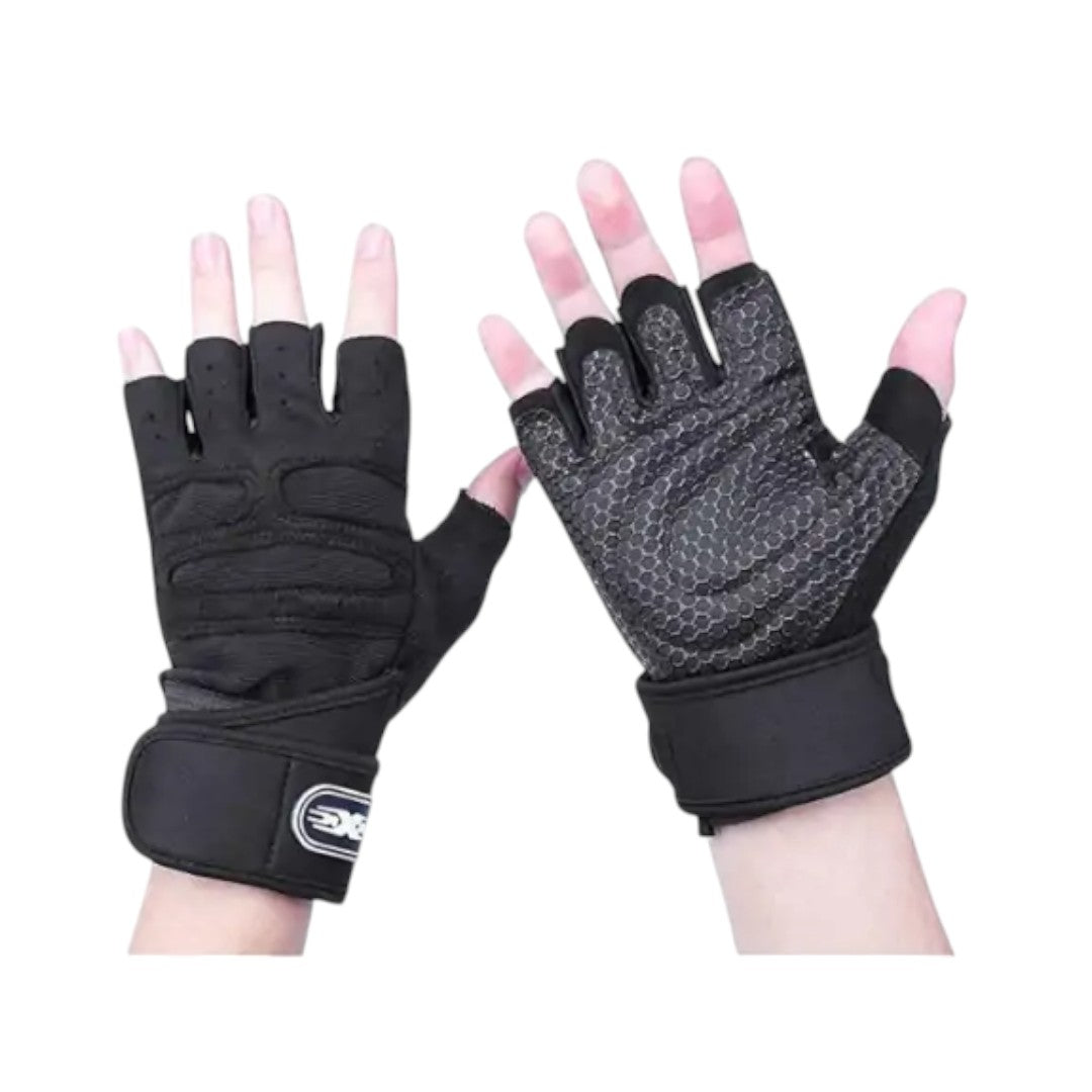 Guantes Gimnasio Levantamiento Pesas Entrenamiento Trekking