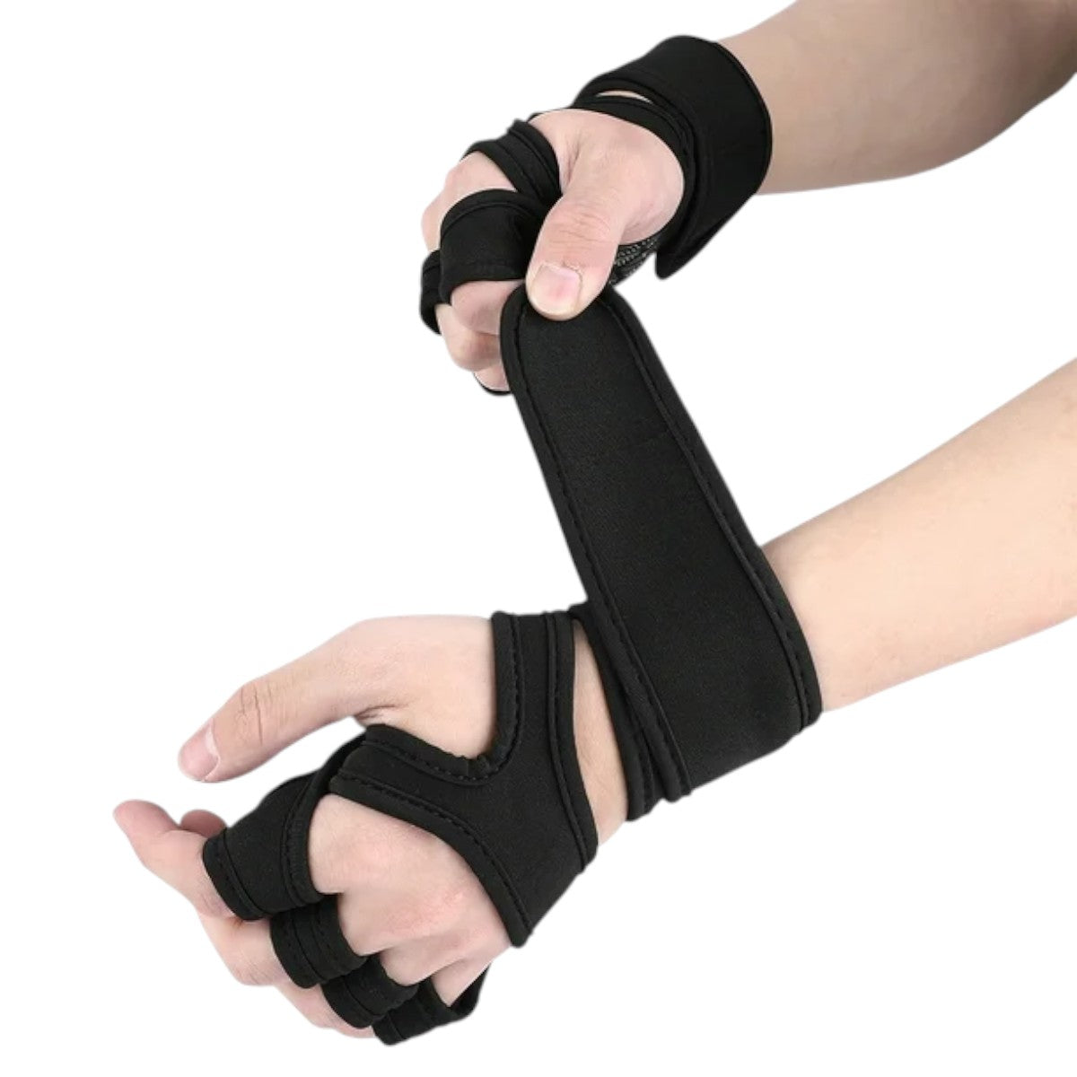 Guantes Calleras Para Pesas Soporte Muñecas Gym Crossfit