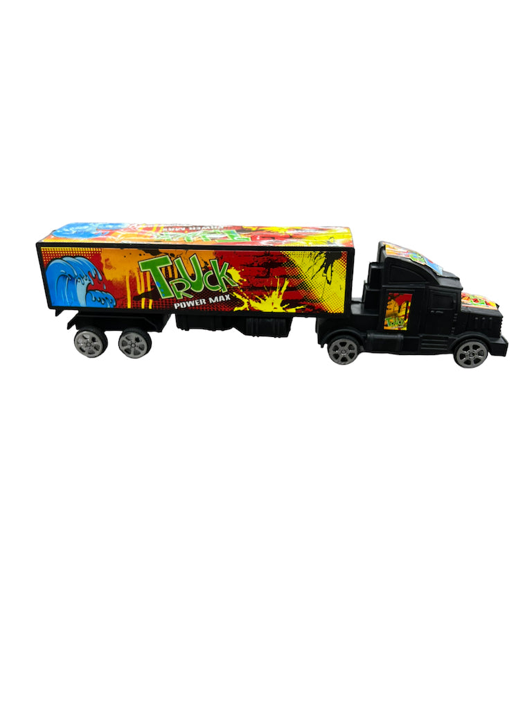 Juguete Camion Trailer Furgon Friccion