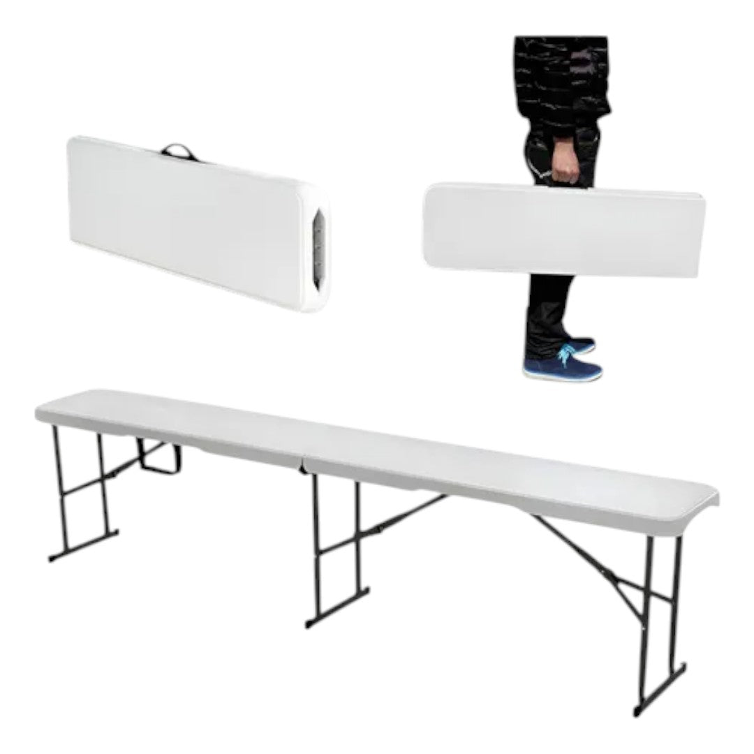 Banco Plegable Camping Eventos 180cm