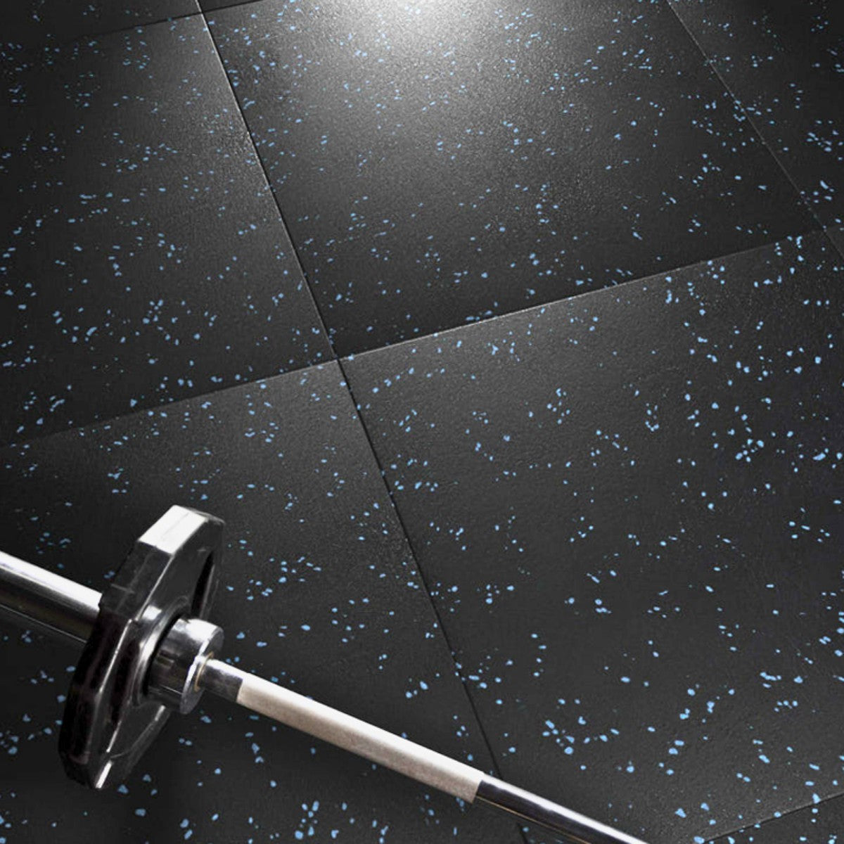 Piso Caucho Gimnasio Alto Trafico 100x100cm X 25mm