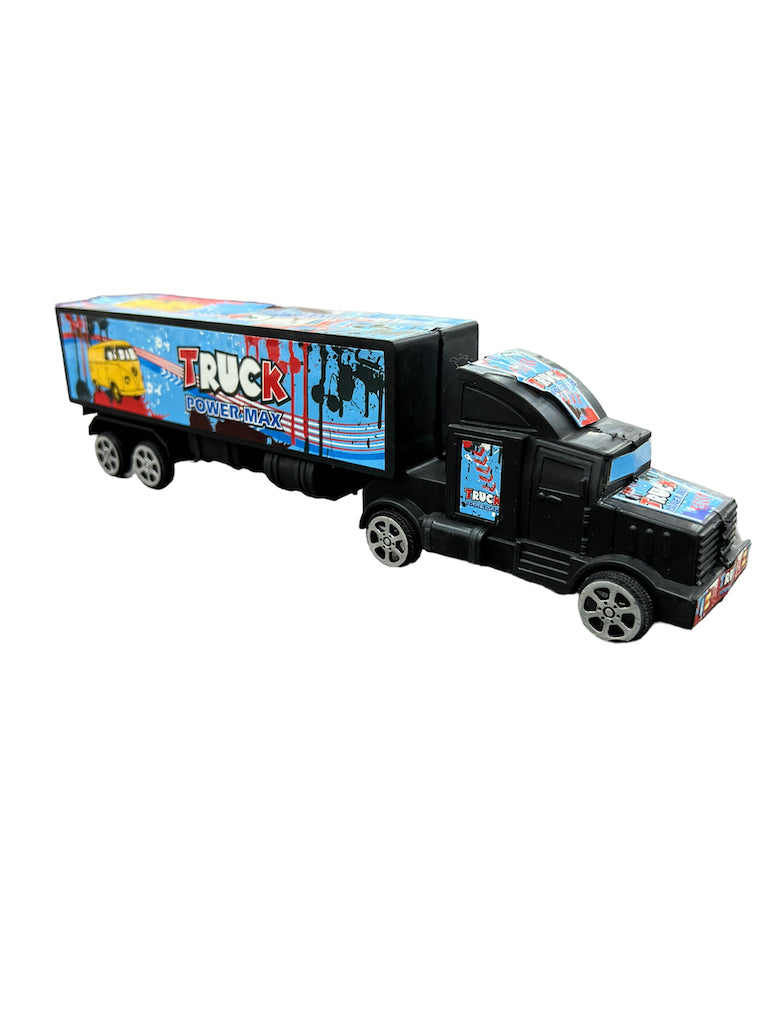 Juguete Camion Trailer Furgon Friccion