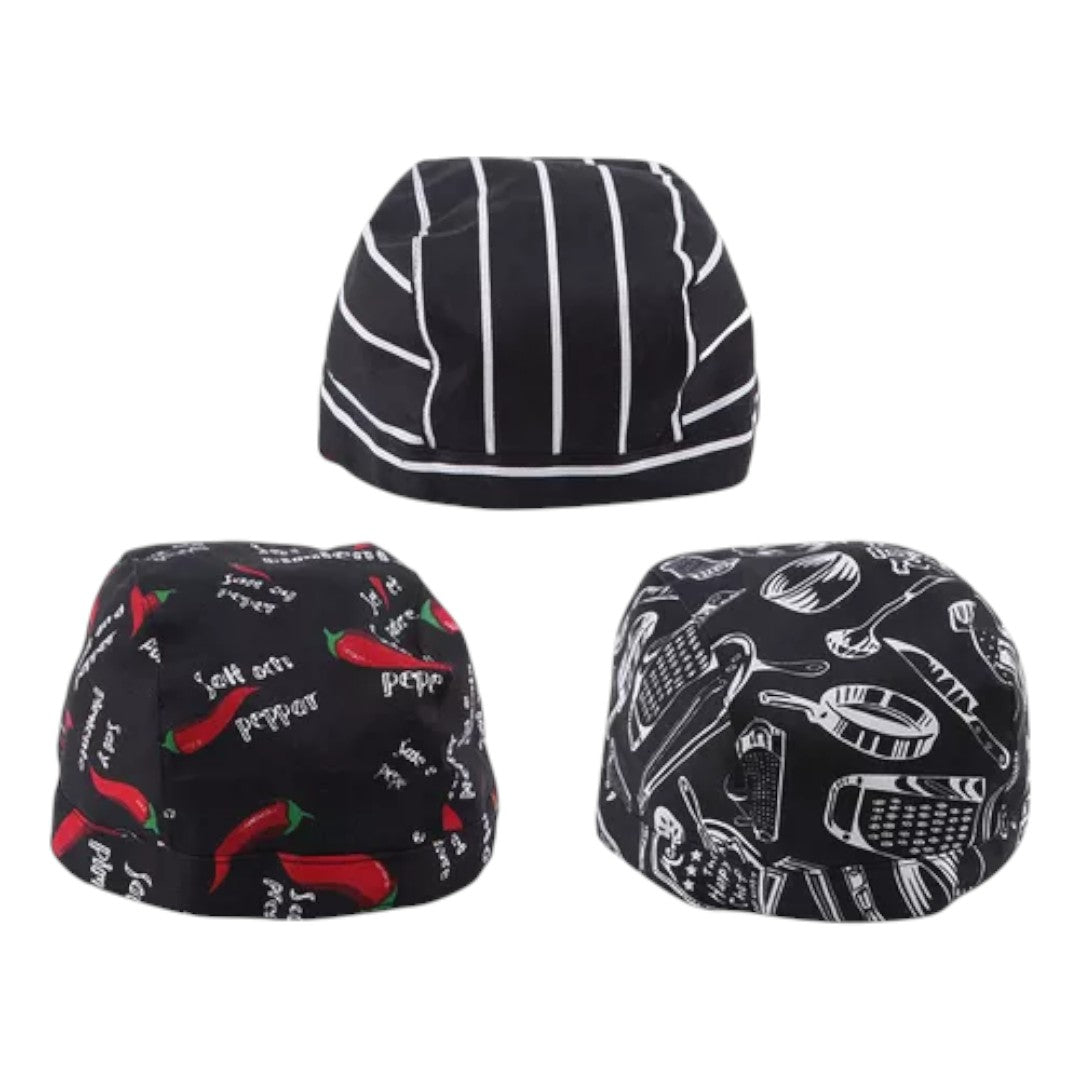 Gorro O Bandana De Cocina Chef Con Lazo Amarrable