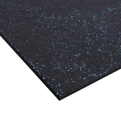 Piso Caucho Gimnasio Alto Trafico 100x100cm X 25mm