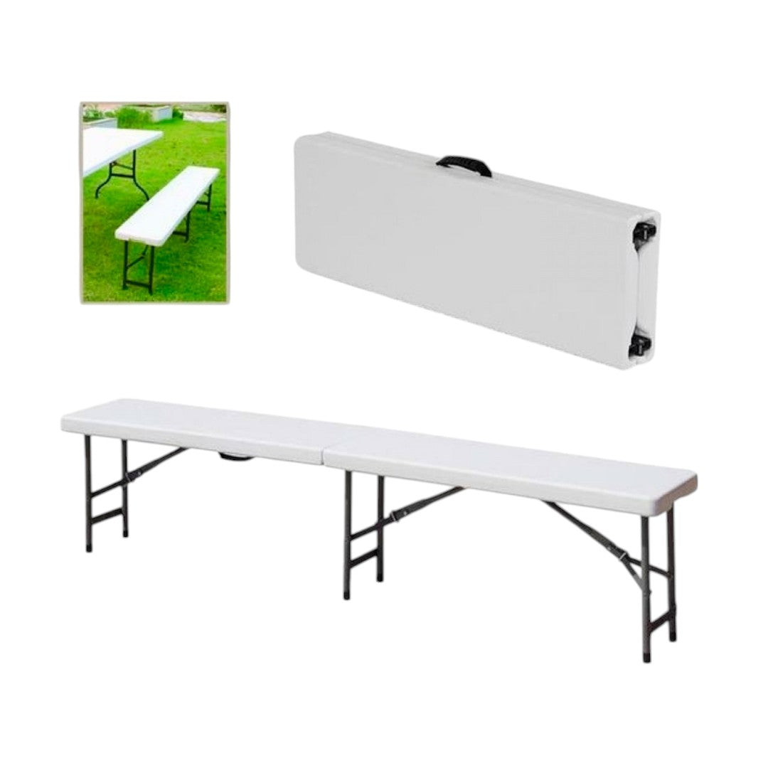 Banco Plegable Camping Eventos 180cm