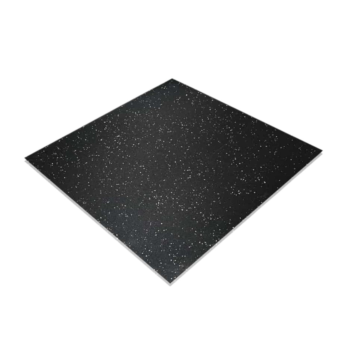 Piso Caucho Gimnasio Alto Trafico 100x100cm X 25mm