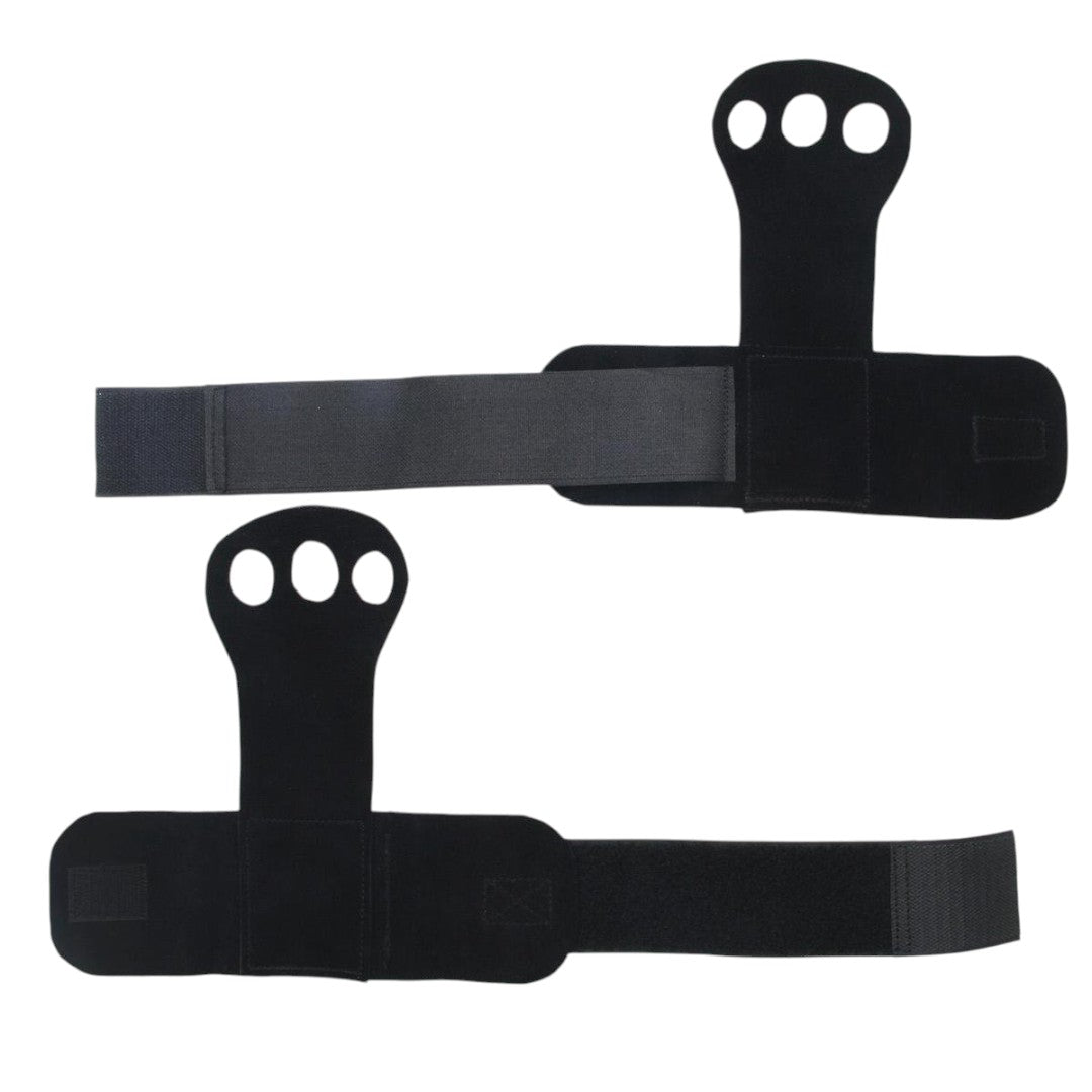 Calleras de Cuero de 3 Dedos para CrossFit Gym y Fitness