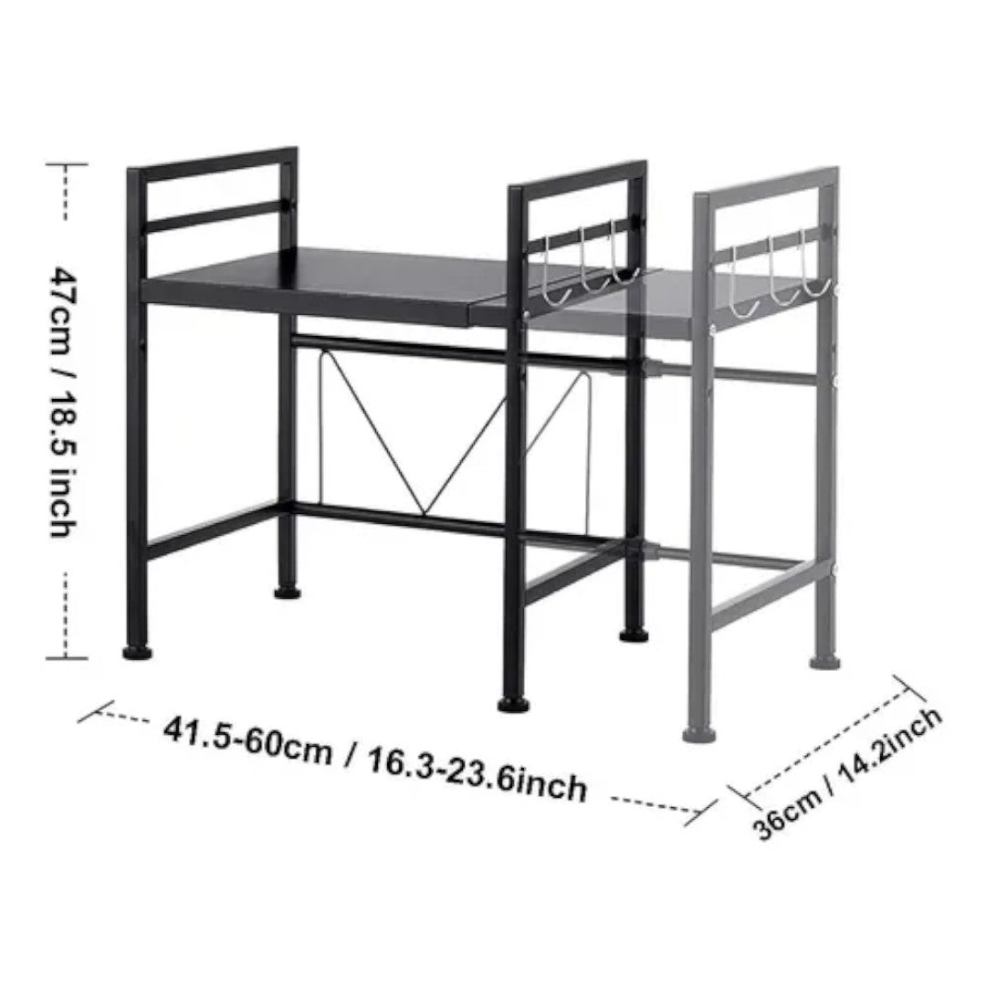 Estante Repisa Extensible Horno Microondas Organizador