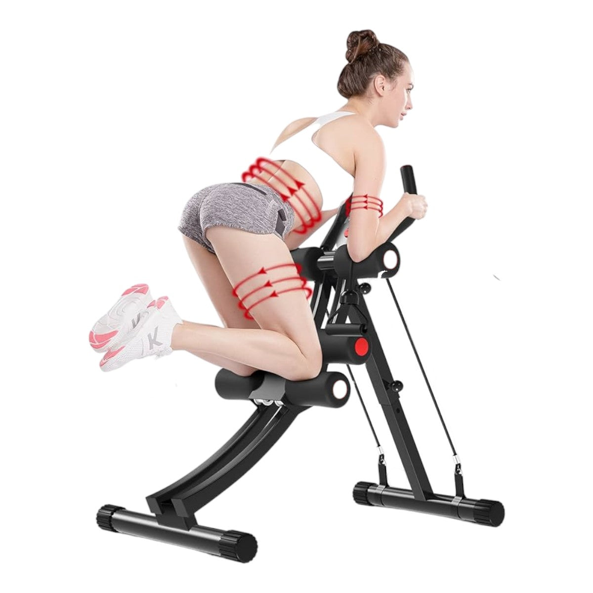 Maquina Abdominales Reforzada Vertical Fitness