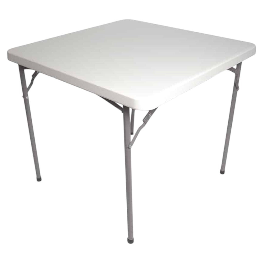 Mesa Plegable Camping Portátil Eventos 86x86 Cm