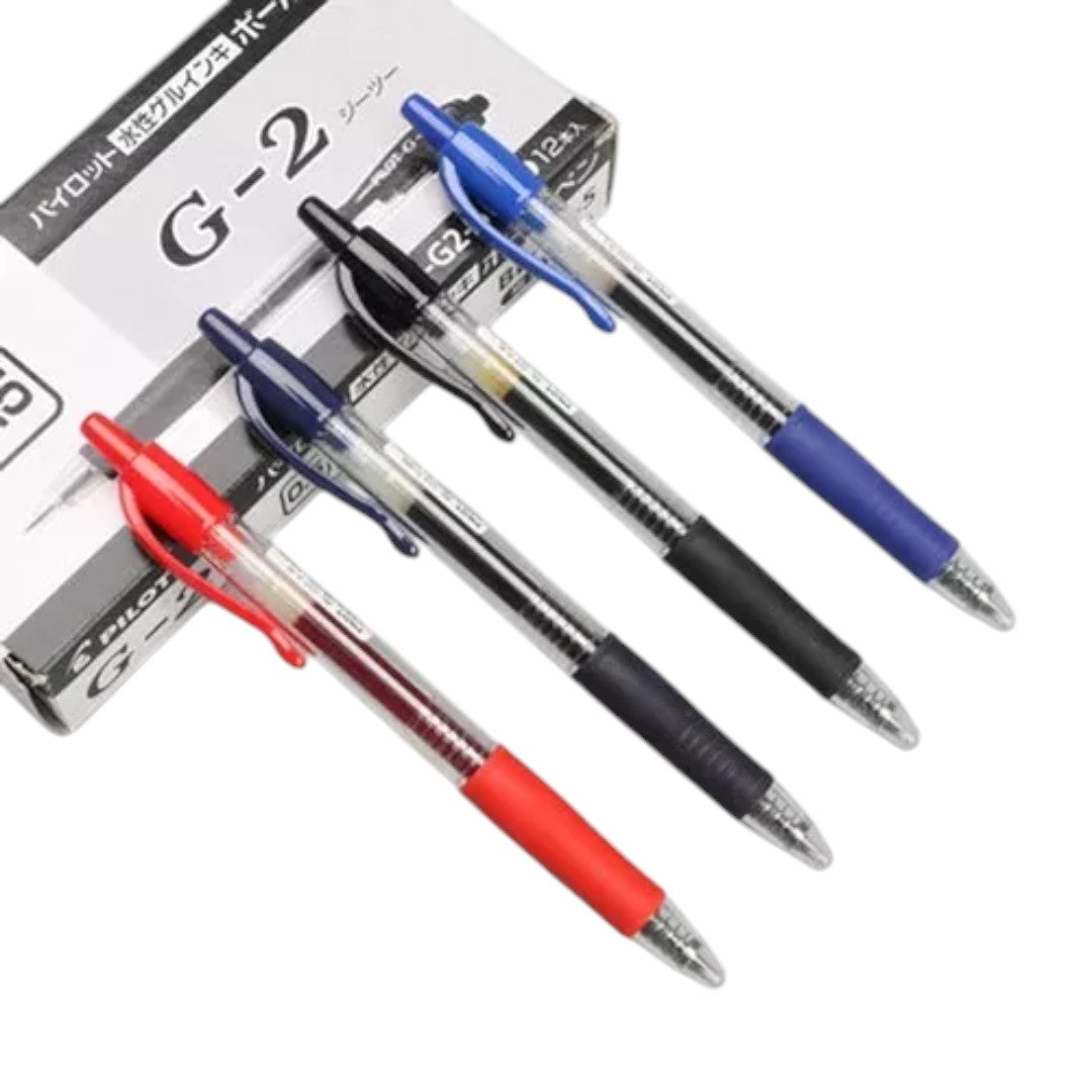 Bolígrafo Lápiz Pilot Gel Fino 0.7 Retractil Grip G2